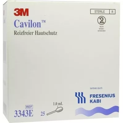 CAVILON ärsyttämätön ihonsuoja FK 1ml applic.3343E, 25X1 ml