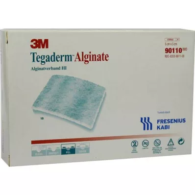 TEGADERM Alginaatti FK Kompressiot 5x5 cm 90110, 10 kpl TEGADERM Alginaatti FK Kompressiot 5x5 cm 90110, 10 kpl