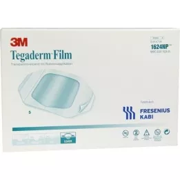 TEGADERM Filmi 6x7 cm 1624NP, 5 kpl