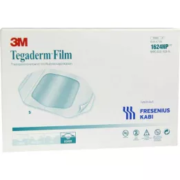 TEGADERM Filmi 6x7 cm 1624NP, 5 kpl