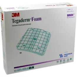 TEGADERM vaahtosidos FK 8,8x8,8 cm 90604, 10 kpl