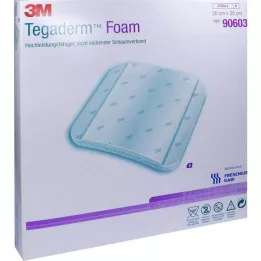 TEGADERM vaahtosidos FK 20x20 cm 90603, 5 kpl