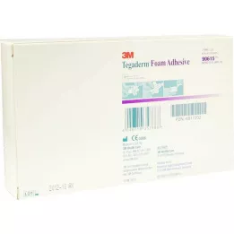 TEGADERM Vaahtomuoviliima FK 6,9x6,9 cm ristikko 90615, 10 kpl