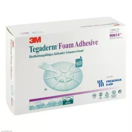 TEGADERM Vaahtomuoviliima 6,9x7,6 cm soikea 90614, 10 kpl