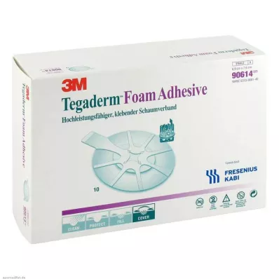 TEGADERM Vaahtomuoviliima 6,9x7,6 cm soikea 90614, 10 kpl TEGADERM Vaahtomuoviliima 6,9x7,6 cm soikea 90614, 10 kpl