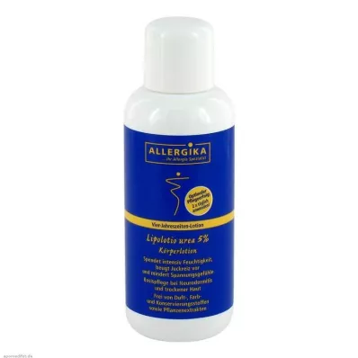Allerginen lipolotio-urea 5%, 200 ml Allerginen lipolotio-urea 5%, 200 ml