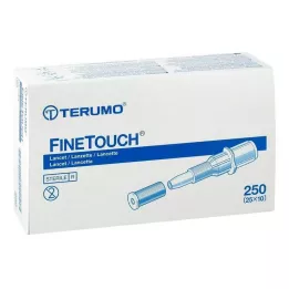 TERUMO FineTouch kertakäyttöiset lansetit, 250 kpl