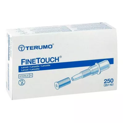 Terumo Finetouch kertakäyttölansetit, 250 kpl Terumo Finetouch kertakäyttölansetit, 250 kpl