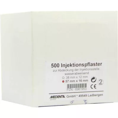 Injektiolaastarit 57x16 mm, 500 kpl