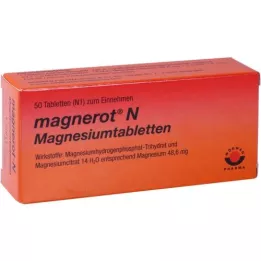 MAGNEROT N Magnesiumtabletit, 50 kpl