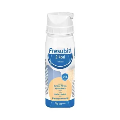 Fresubin® 2 KCAL Aprikoosi-Persikkajuoma, 4X200 ml