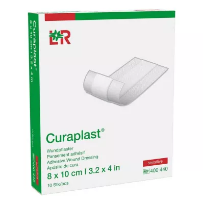 CURAPLAST Haavaside herkkä 8x10 cm 1 m, 10 kpl