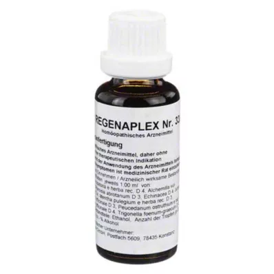 REGENAPLEX nro 33/zb tippoja, 30 ml REGENAPLEX nro 33/zb tippoja, 30 ml