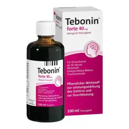 TEBONIN forte 40 mg liuos, 100 ml, 100 ml