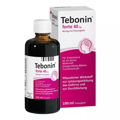 TEBONIN forte 40 mg liuos, 100 ml, 100 ml TEBONIN forte 40 mg liuos, 100 ml, 100 ml