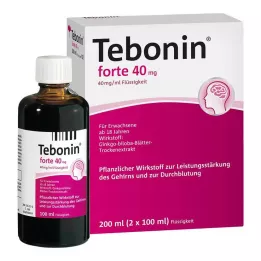 TEBONIN forte 40 mg liuos, 2X100 ml