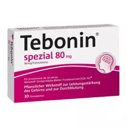 TEBONIN erityiset 80 mg kalvopäällysteiset tabletit, 30 kpl
