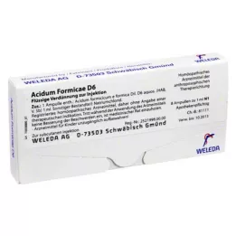 ACIDUM FORMICAE D 6 ampullia, 8 kpl