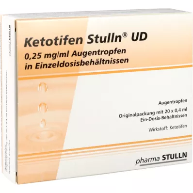 KETOTIFEN Stulln UD Silmätipat kerta-annospip., 20X0,4 ml