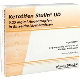 KETOTIFEN Stulln UD Silmätipat kerta-annoksena, 10X0,4 ml, pip