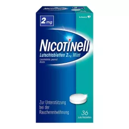 NICOTINELL Pastillit 2 mg Minttu, 36 kpl