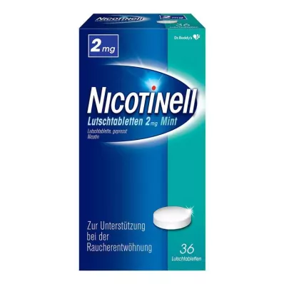 NICOTINELL pastillit 2 mg Minttu, 36 kpl NICOTINELL pastillit 2 mg Minttu, 36 kpl