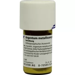 ARGENTUM METALLICUM praeparatum D 12 trituraatio, 20 g
