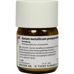 AURUM METALLICUM PRAEPARATUM D 20 Trituraatio, 50 g