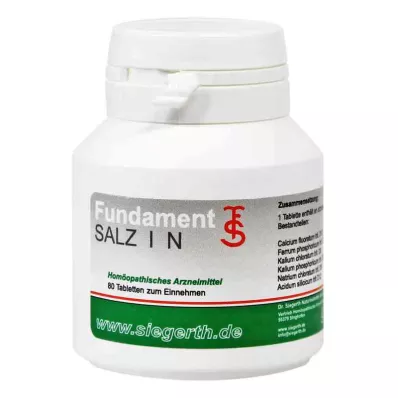 FUNDAMENT-Suola I N tabletit, 4X80 St