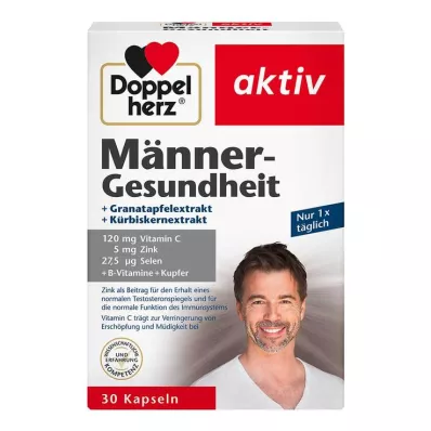 Doppelherz miesten terveyskapselit, 30 kpl