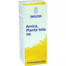 ARNICA PLANTA tota D 6 palloa, 10 g