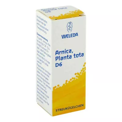 Arnica Planta Tota D6 -pallot (10 g) Arnica Planta Tota D6 -pallot (10 g)