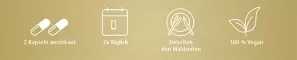 Instructions for use for Maca Gold kasviskapseli, 180 kpl - 2