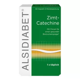 ALSIDIABET Cinnamon Catechins for Diab. type II Kapselit, 60 kpl