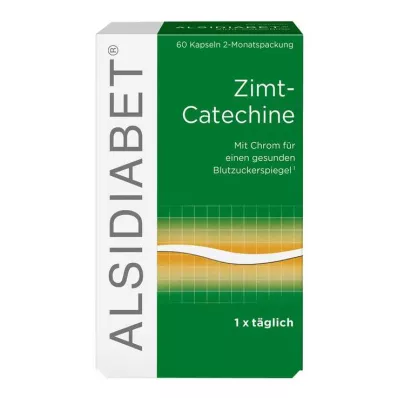 ALSIDIABET Cinnamon Catechins for Diab. type II Kapselit, 60 kpl