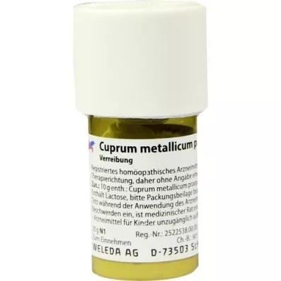 CUPRUM METALLICUM praep.D 30 Trituraatio, 20 g