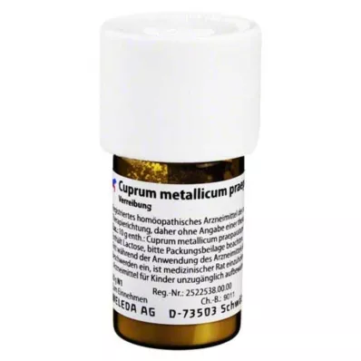 CUPRUM METALLICUM praep.D 30 Trituraatio, 20 g