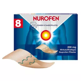NUROFEN 24 tunnin kipulaastari 200 mg, 8 kpl