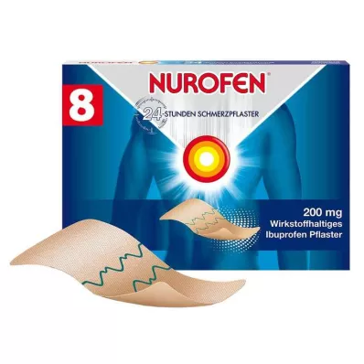 NUROFEN 24 tunnin kipulaastari 200 mg, 8 kpl
