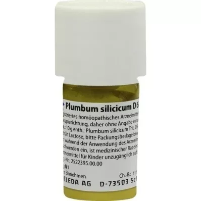 PLUMBUM SILICICUM D 6 Trituraatio, 20 g