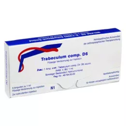 TRABECULUM comp.D 6 ampullia, 8 kpl