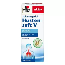 DOPPELHERZ Ribwort yskänrohtosiirappi V, 150 ml