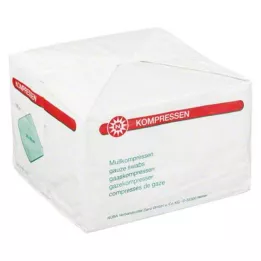 MULLKOMPRESSEN 20x20 cm ei-steriili 8x, 100 kpl