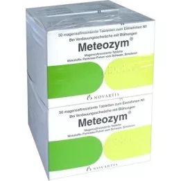 METEOZYM Kalvopäällysteiset tabletit, 200 kpl