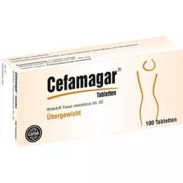 CEFAMAGAR Tabletit, 100 kpl