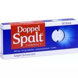 DOPPEL SPALT Compact-tabletit, 20 kpl