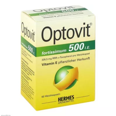 OPTOVIT fortissimum 500 kapselia, 60 kpl