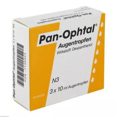 Pan Ophthalm silmätipat, 3x10 ml
