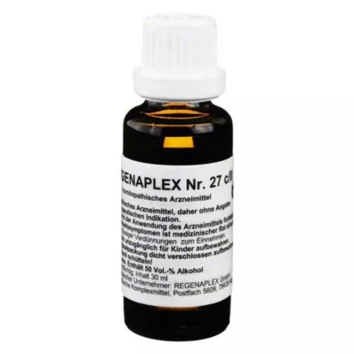 REGENAPLEX N:o 27 c/II tippaa, 30 ml