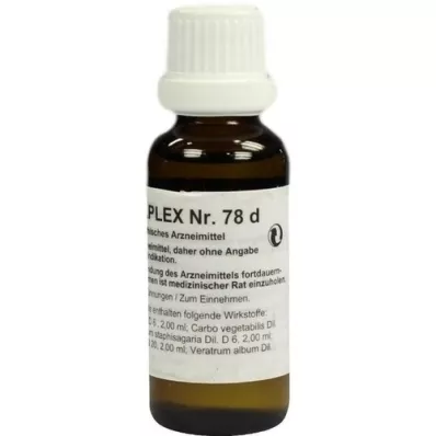 REGENAPLEX N:o 78 d tippaa, 30 ml